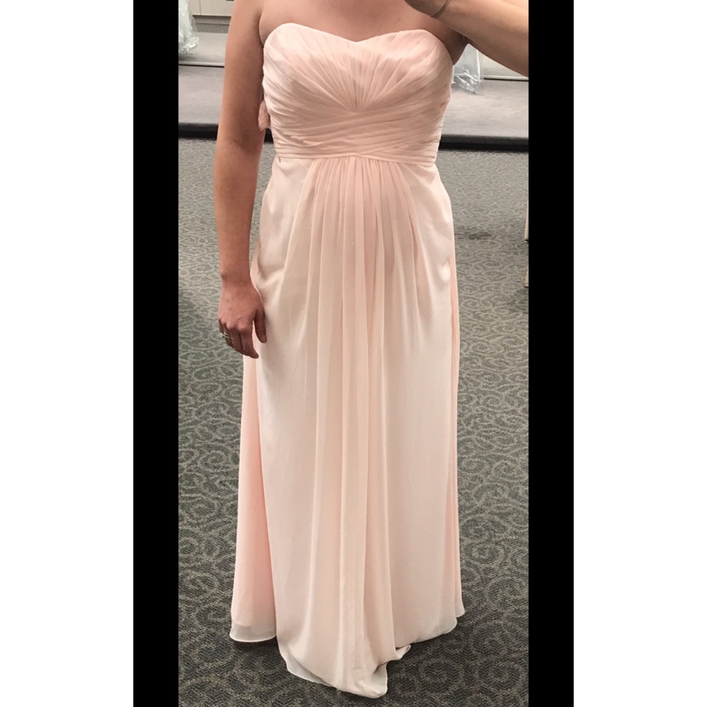 Petal Pink Long Formal Dress